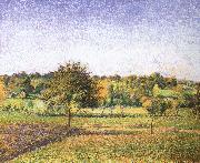 Camille Pissarro Flowering trees oil painting